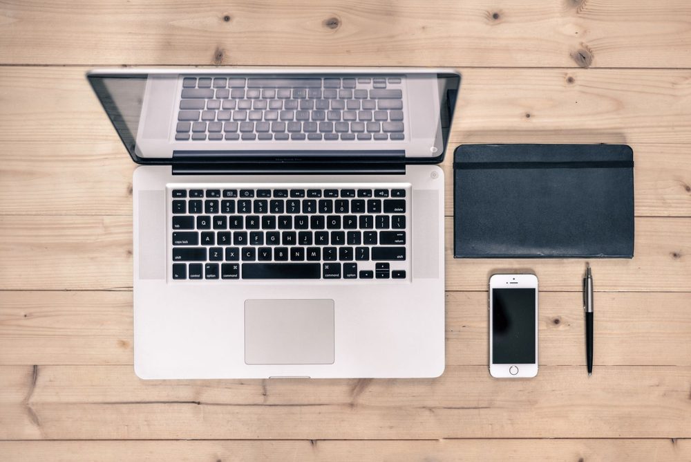 A clean, professional workspace